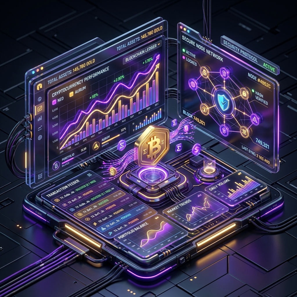 Accounting Software Illustration